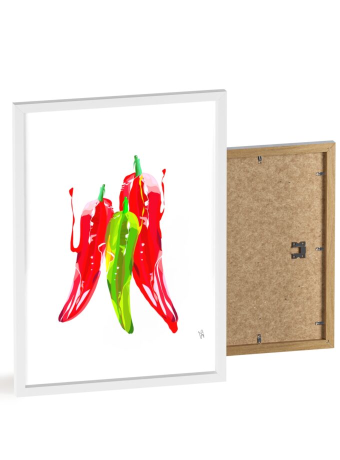 You Are Fire Poster, Framed