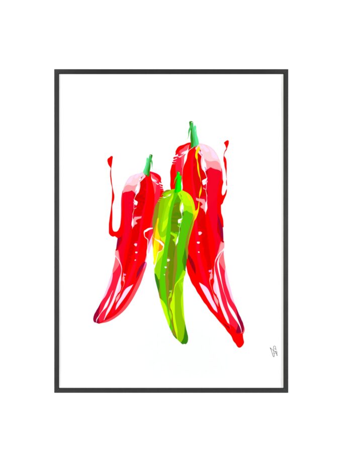 You Are Fire Poster, Framed