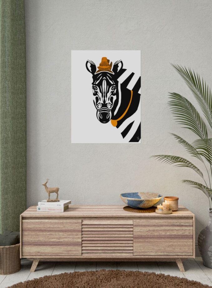 Zebra Poster
