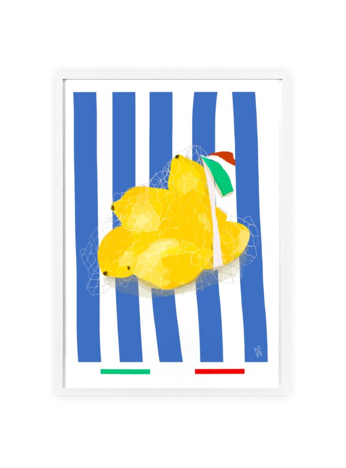 When Life Gives You Lemons Poster, Framed