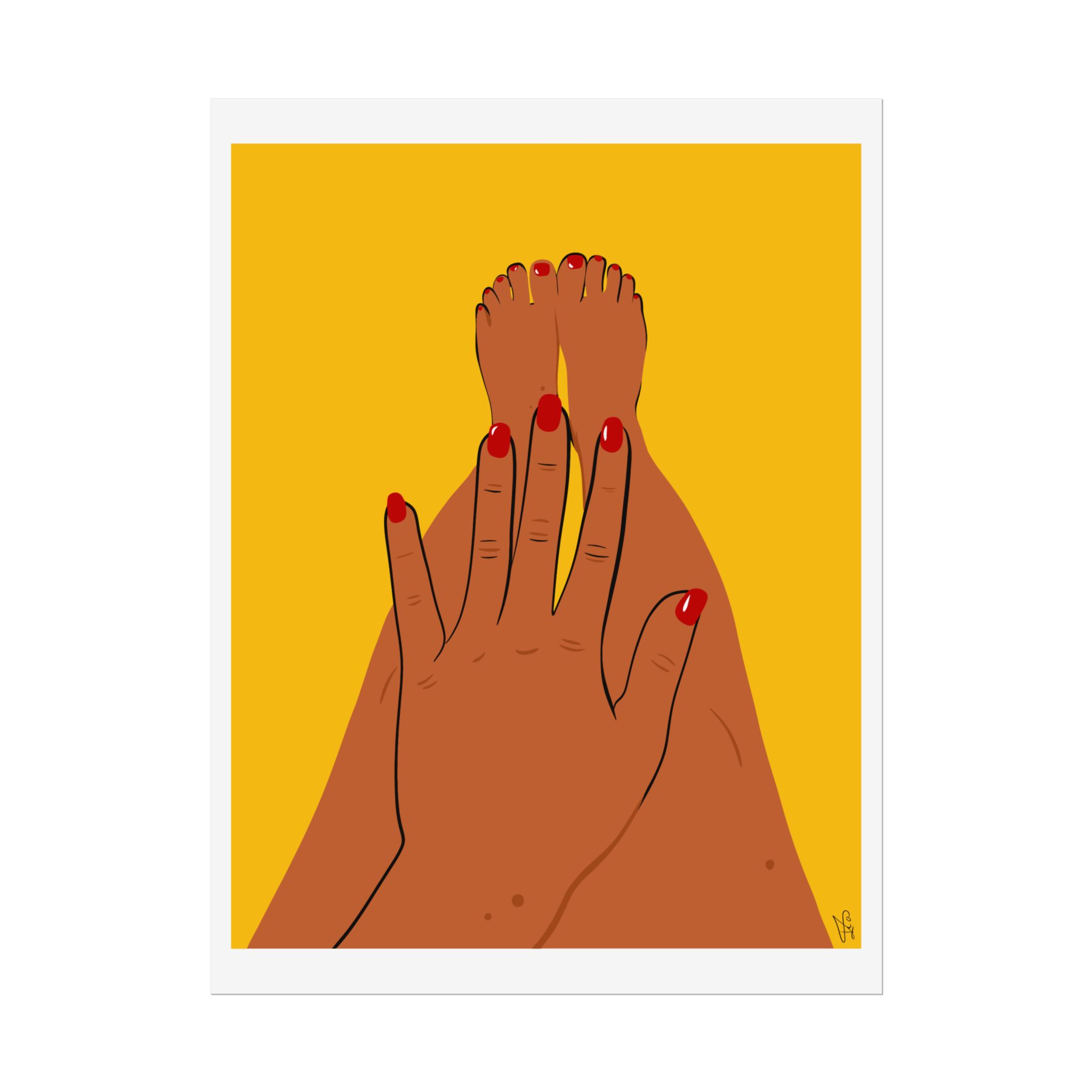 Sun On My Fingers Poster - Image 17