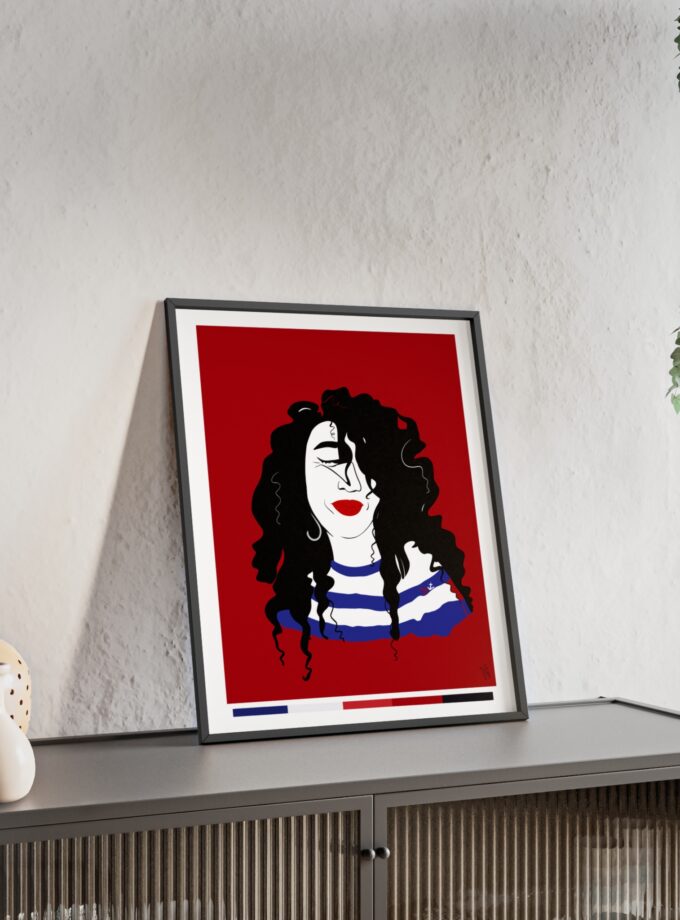 Little Sailor Poster, Framed