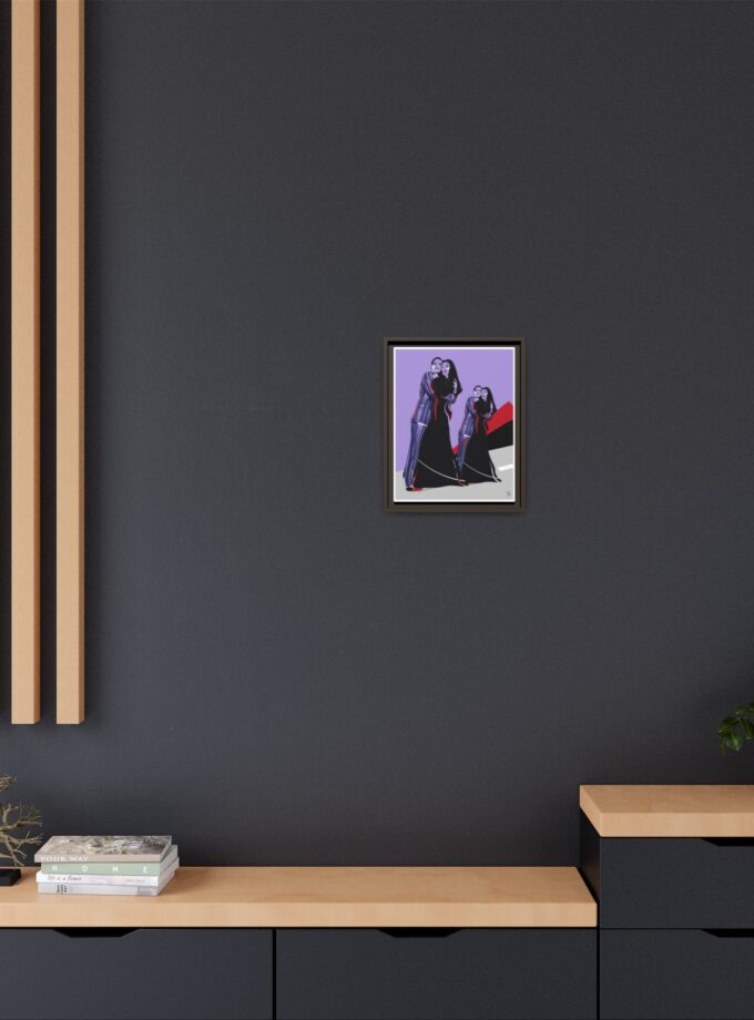 It Takes Two Canvas, Framed