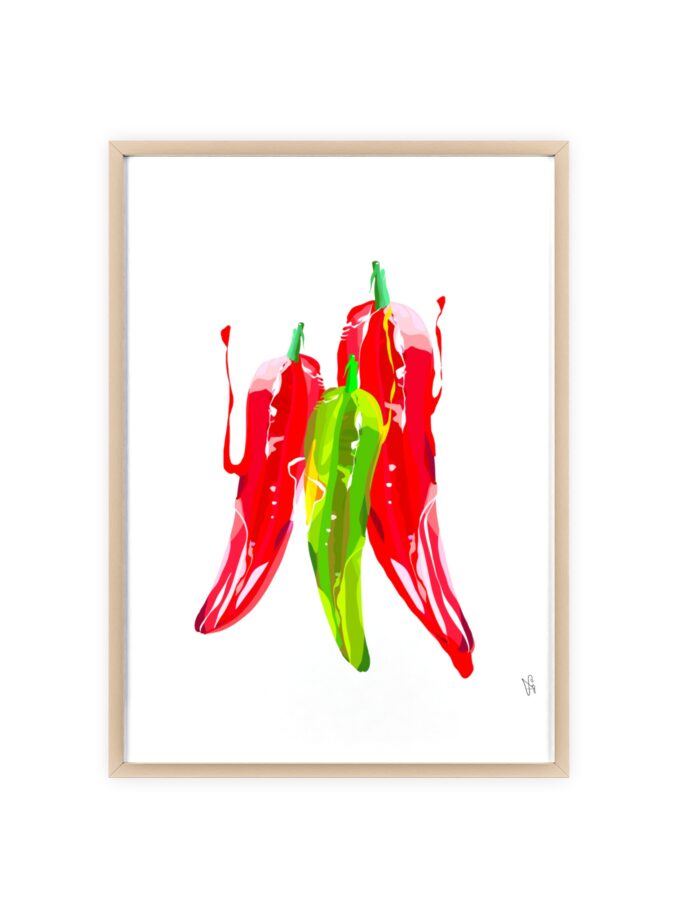 You Are Fire Poster, Framed