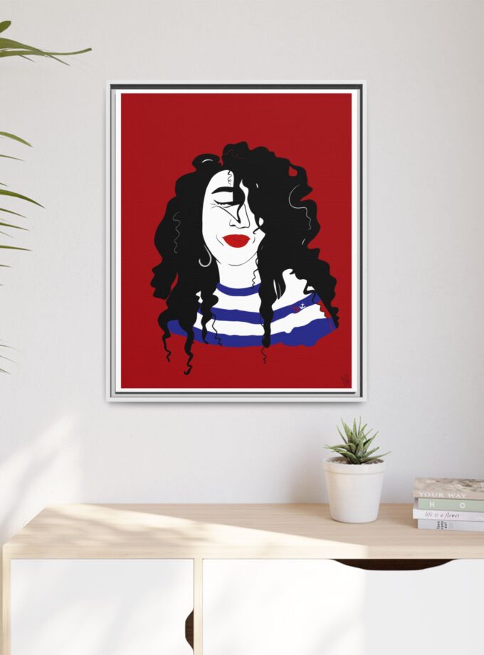 Little Sailor Canvas, Framed