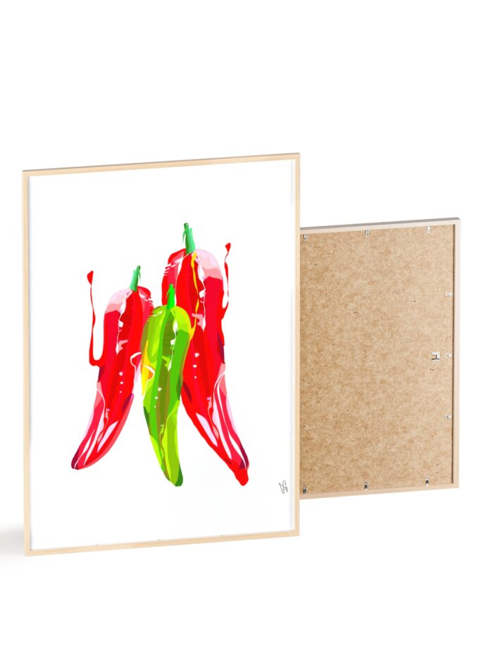 You Are Fire Poster, Framed