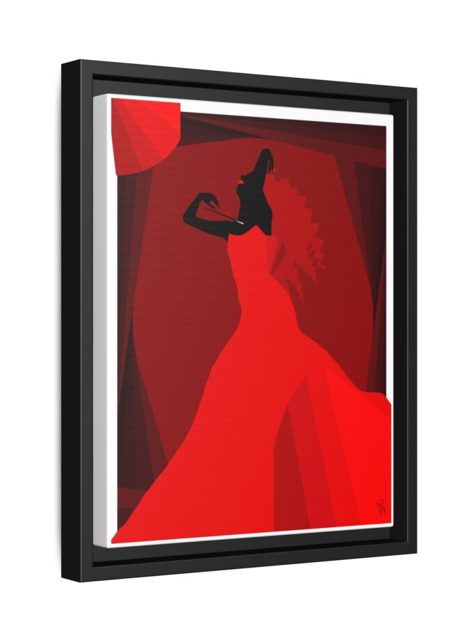 Teatrica Canvas, Framed