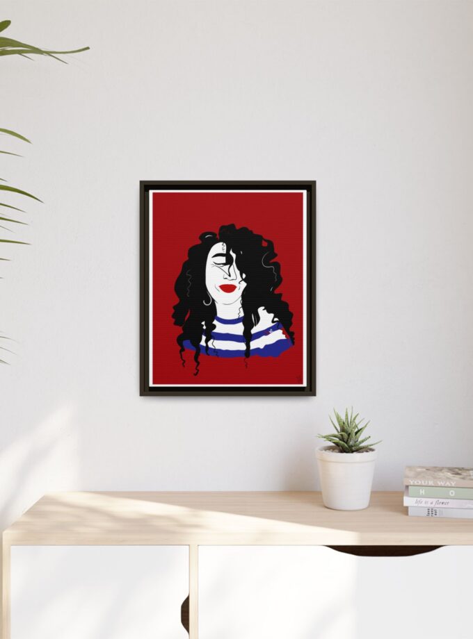 Little Sailor Canvas, Framed