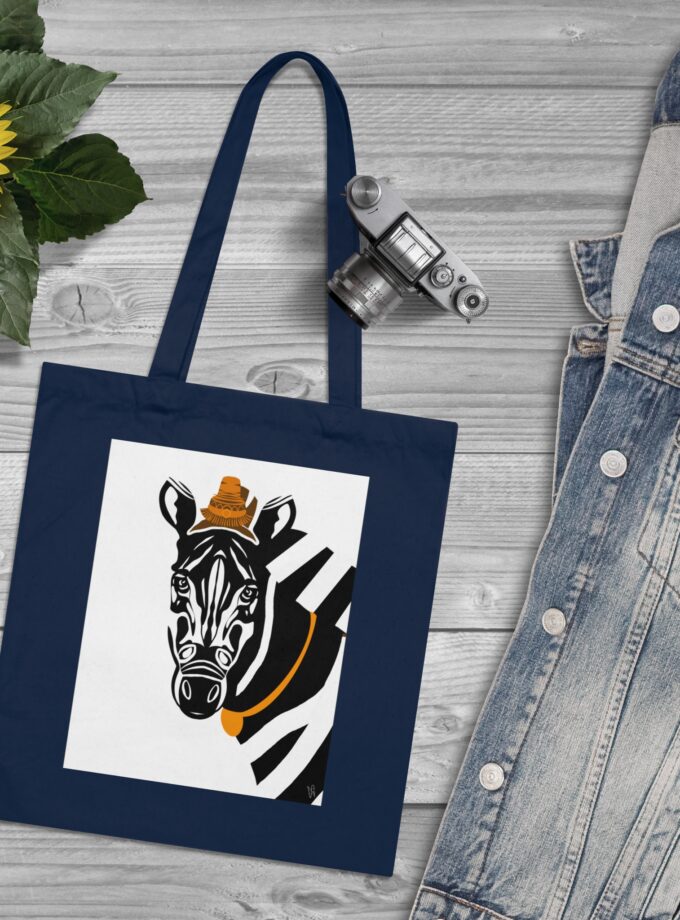 Zebra Tote Bag