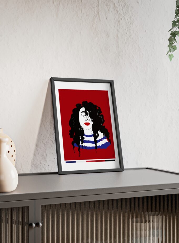 Little Sailor Poster, Framed