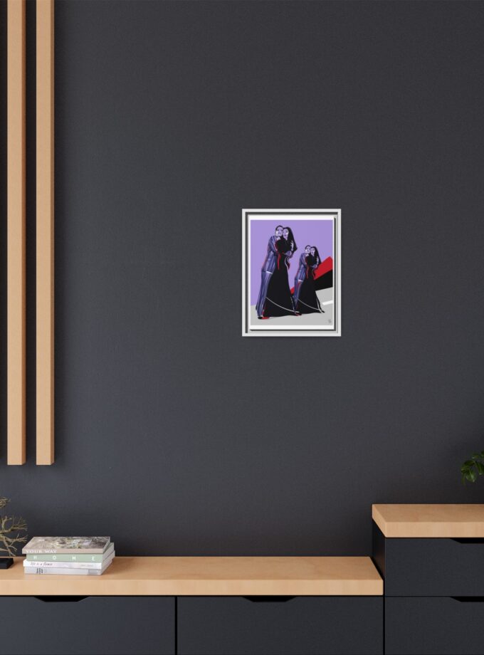 It Takes Two Canvas, Framed