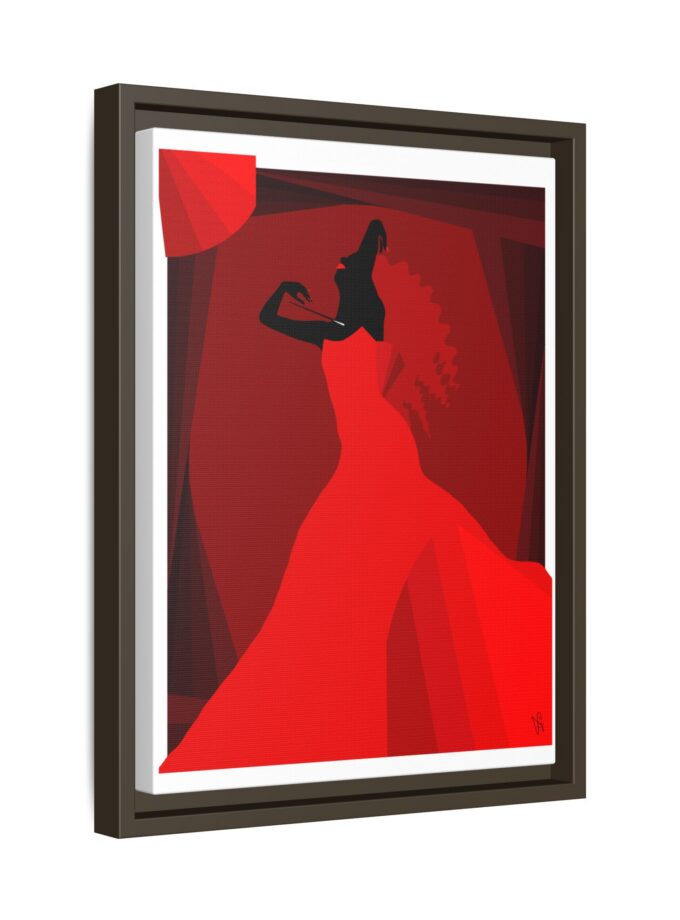 Teatrica Canvas, Framed
