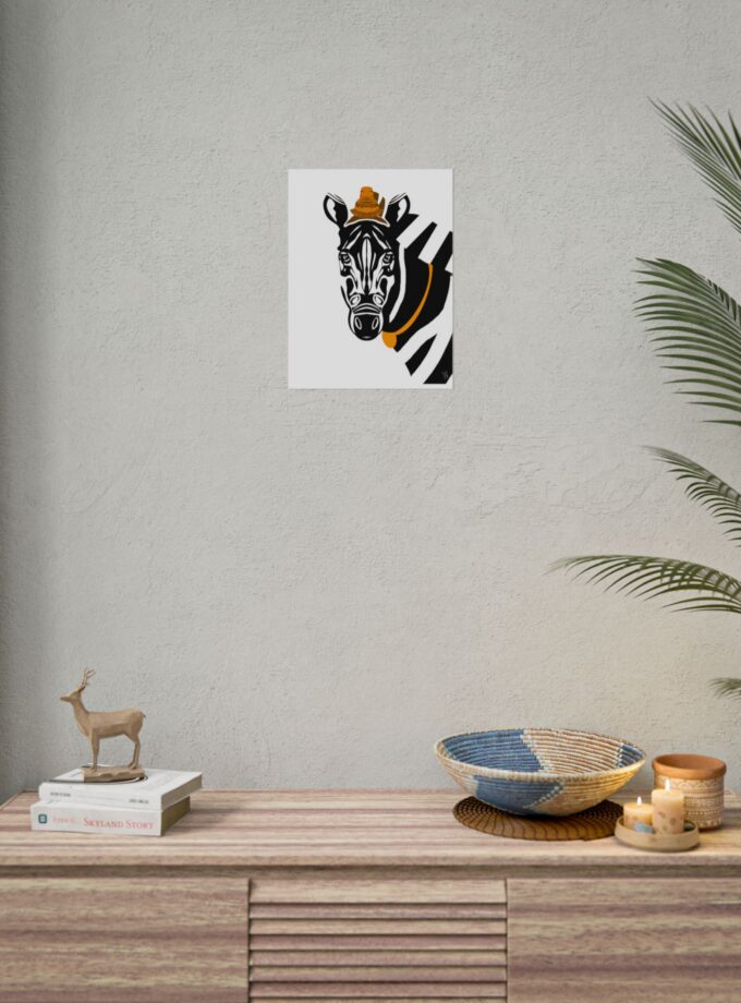 Zebra Poster