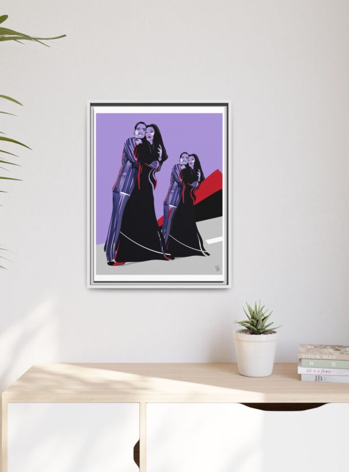 It Takes Two Canvas, Framed