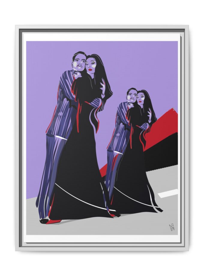 It Takes Two Canvas, Framed