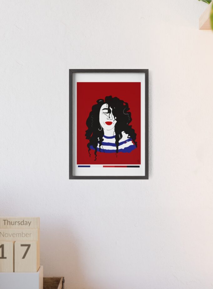 Little Sailor Poster, Framed
