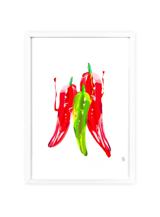 You Are Fire Poster, Framed