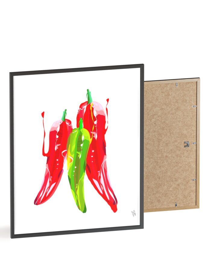 You Are Fire Poster, Framed