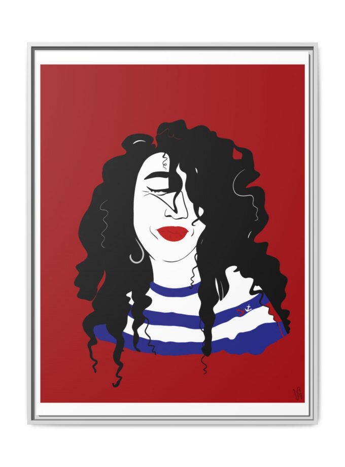 Little Sailor Canvas, Framed