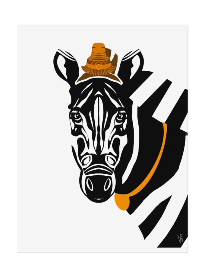 Zebra Poster