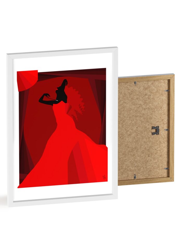 Teatrica Poster, Framed