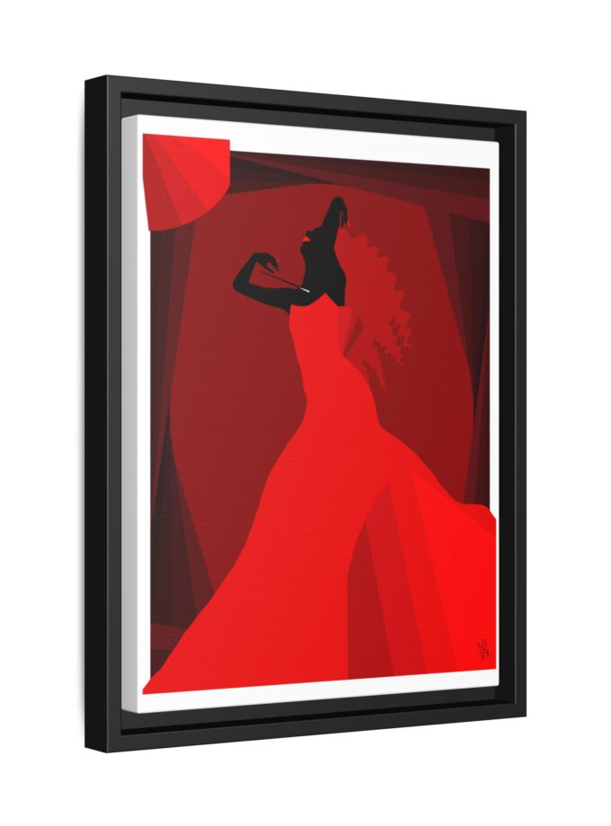 Teatrica Canvas, Framed