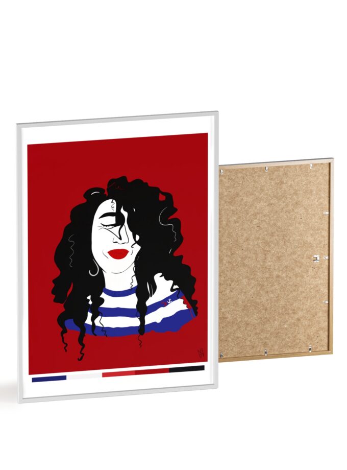 Little Sailor Poster, Framed