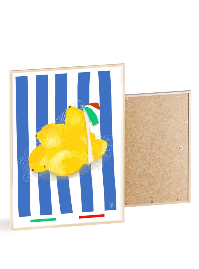 When Life Gives You Lemons Poster, Framed