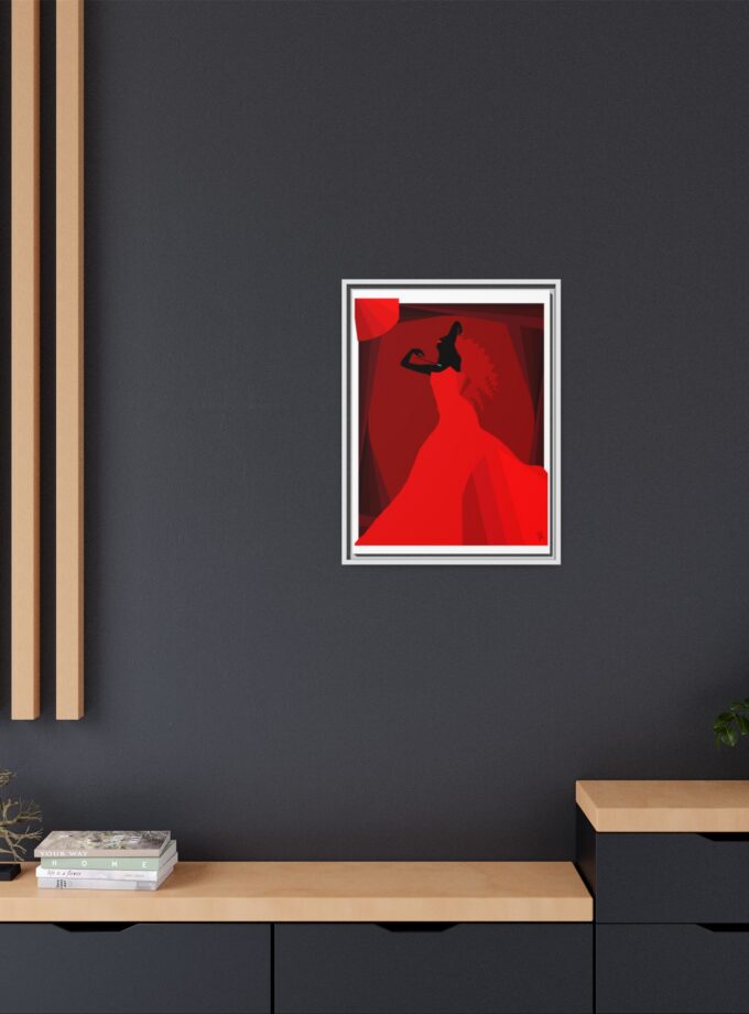 Teatrica Canvas, Framed