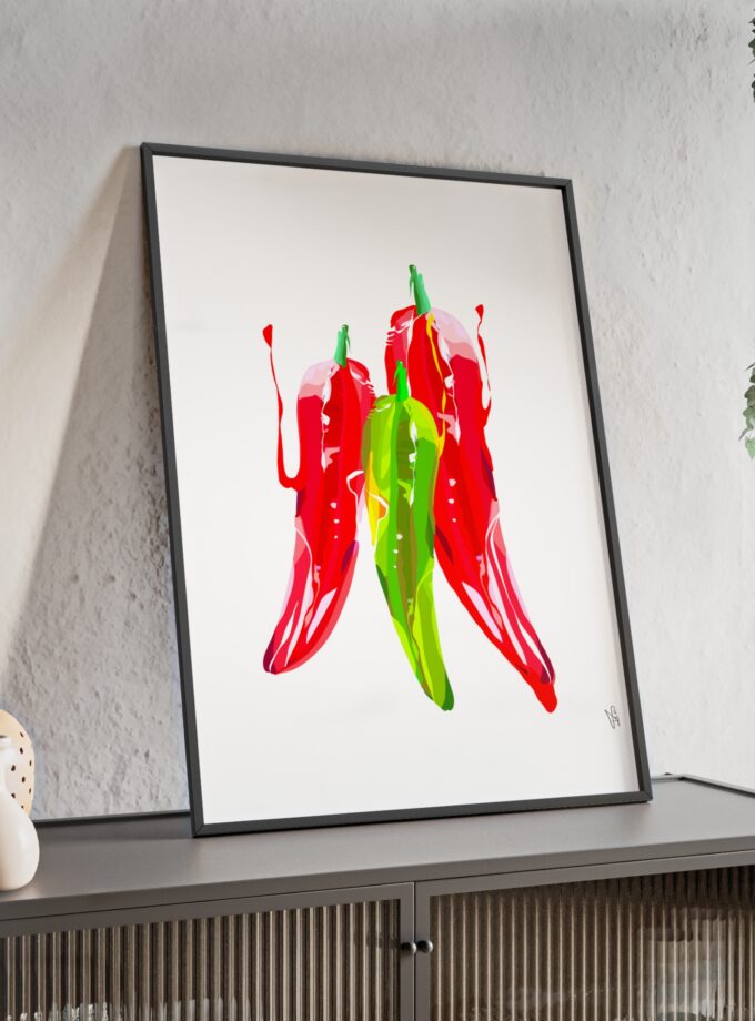 You Are Fire Poster, Framed