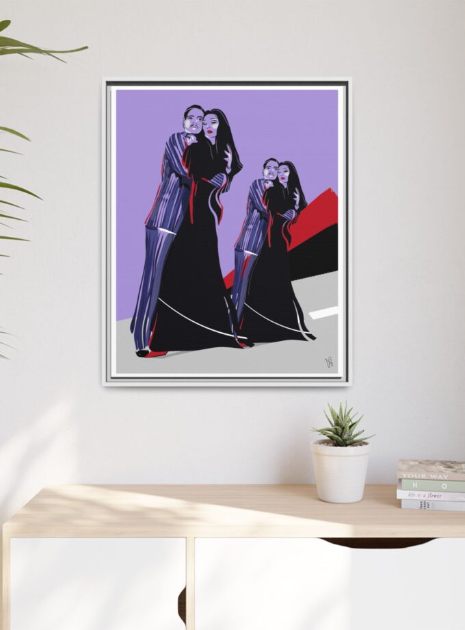 It Takes Two Canvas, Framed