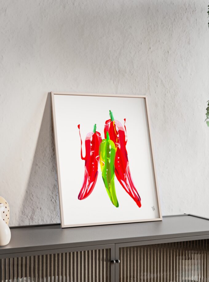 You Are Fire Poster, Framed