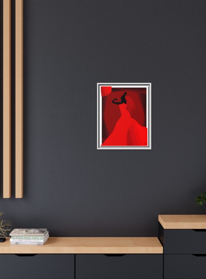 Teatrica Canvas, Framed