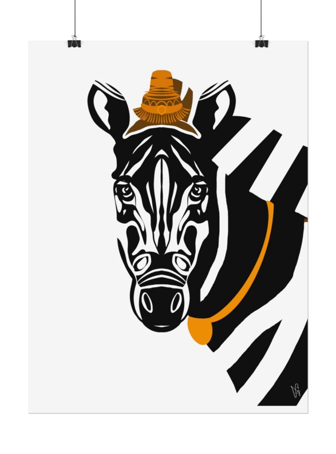 Zebra Poster