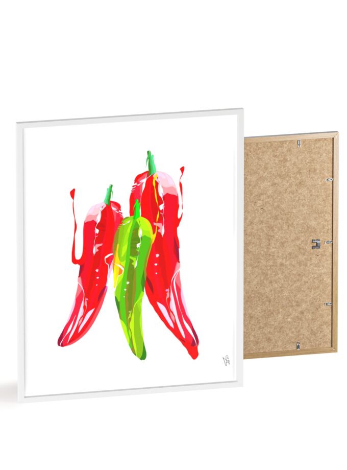 You Are Fire Poster, Framed