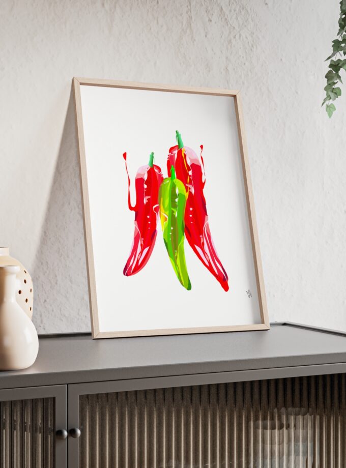 You Are Fire Poster, Framed