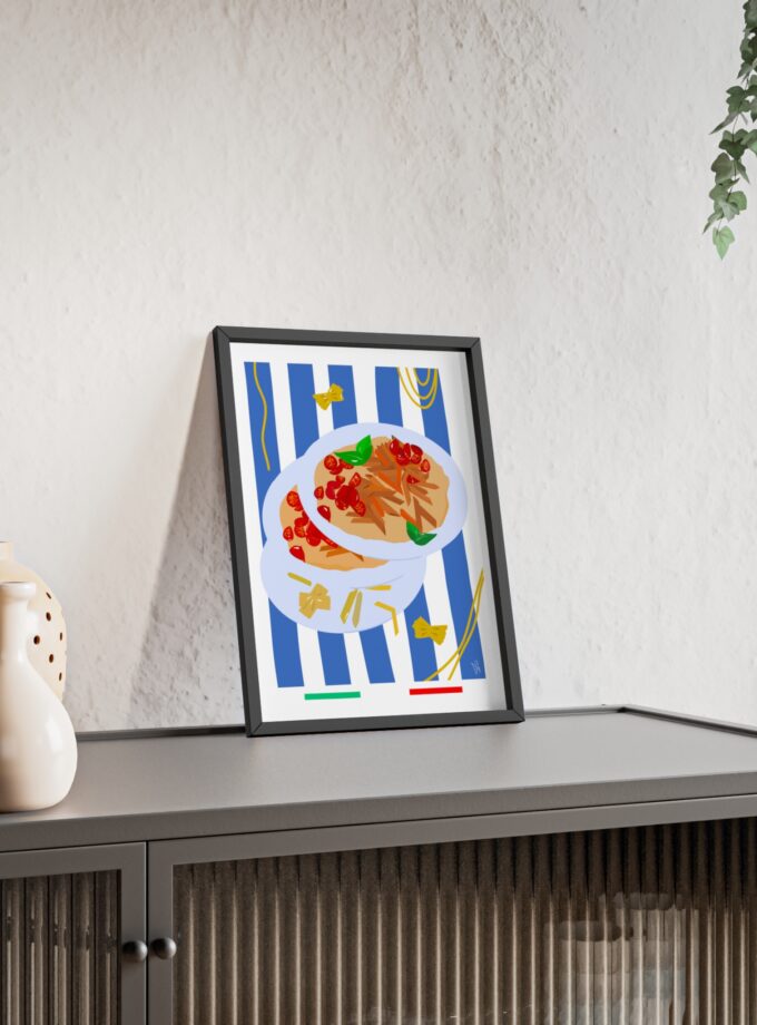 When In Rome Poster, Framed