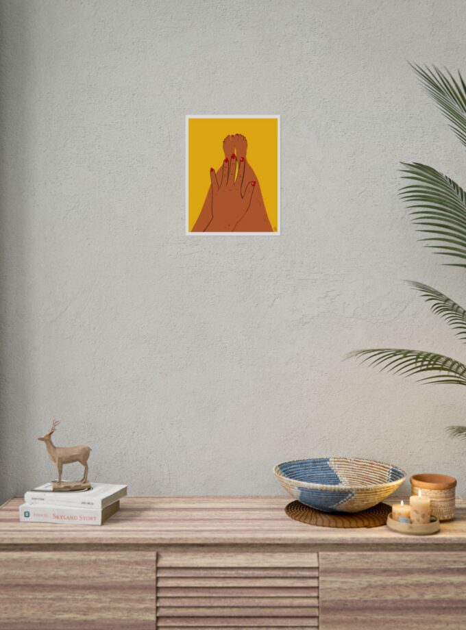 Sun On My Fingers Poster