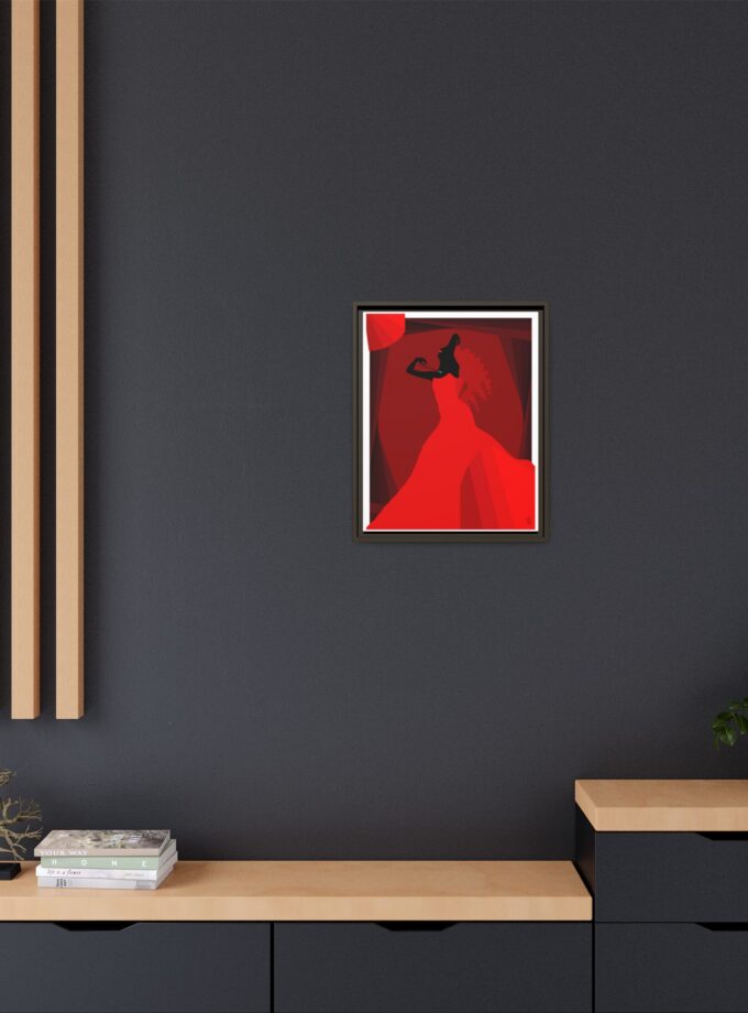 Teatrica Canvas, Framed