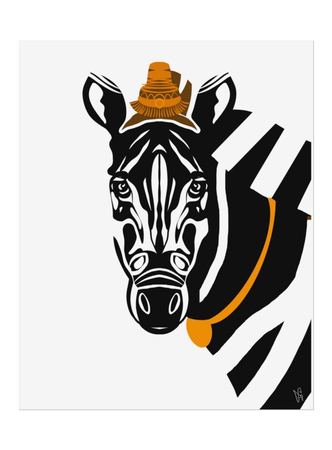 Zebra Poster