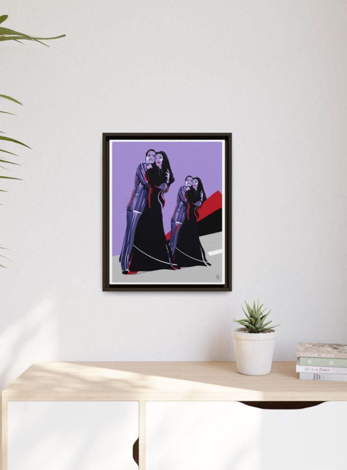 It Takes Two Canvas, Framed