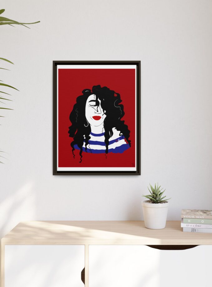 Little Sailor Canvas, Framed