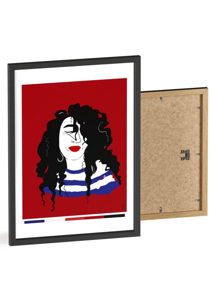 Little Sailor Poster, Framed