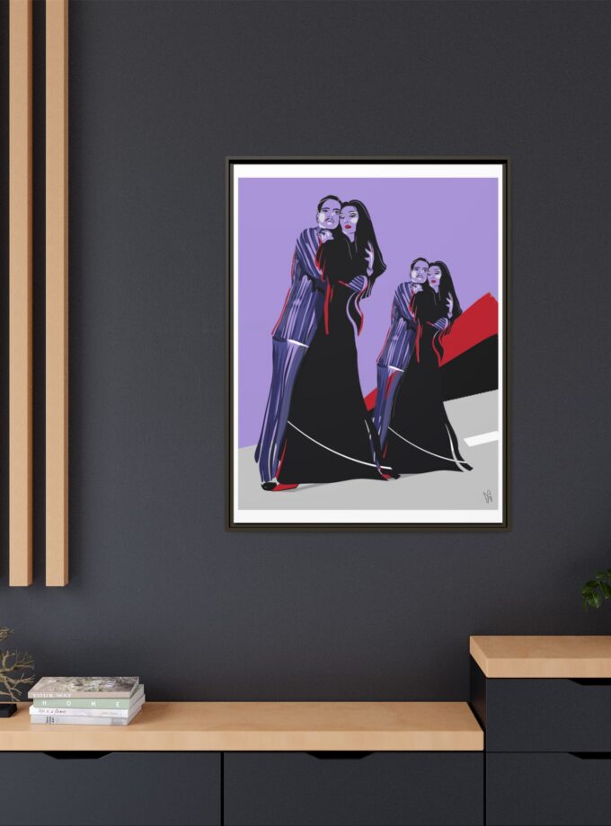 It Takes Two Canvas, Framed