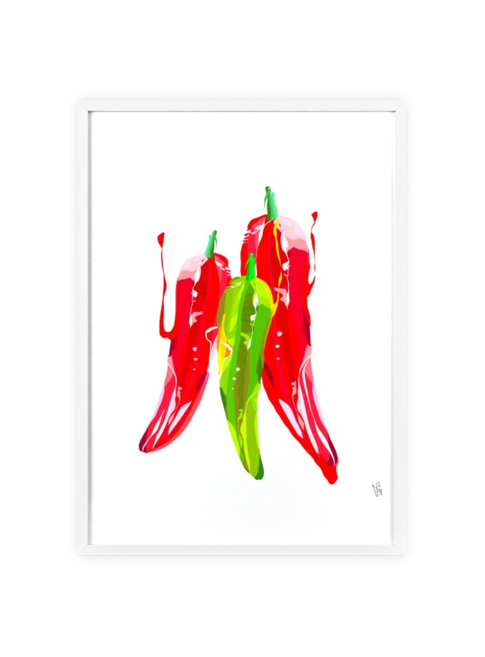 You Are Fire Poster, Framed