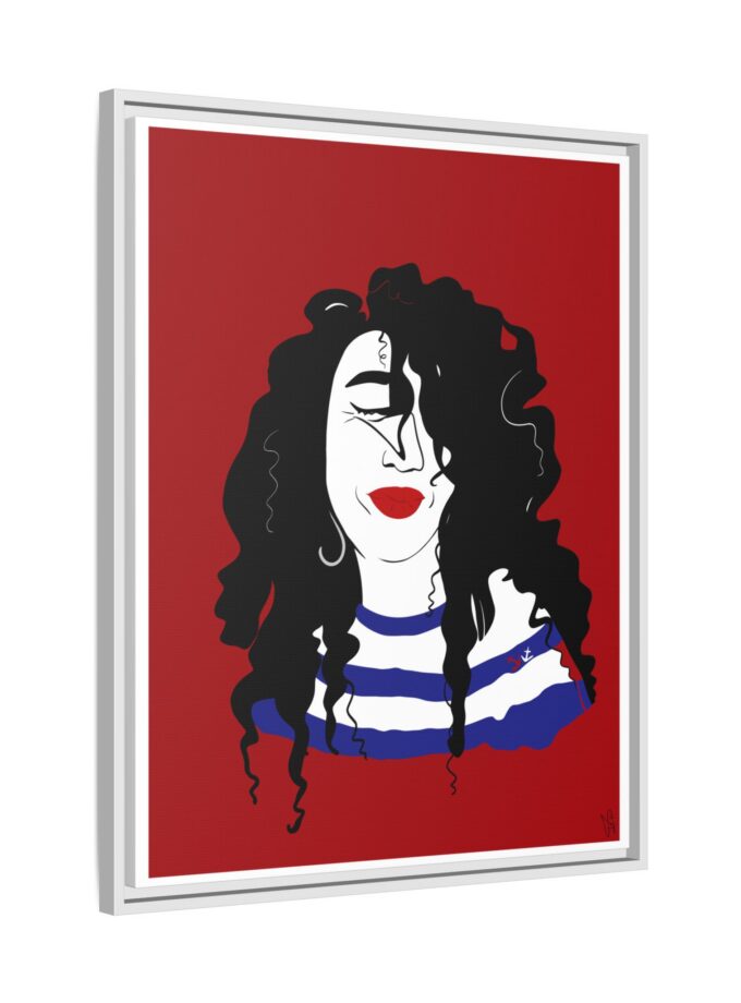 Little Sailor Canvas, Framed