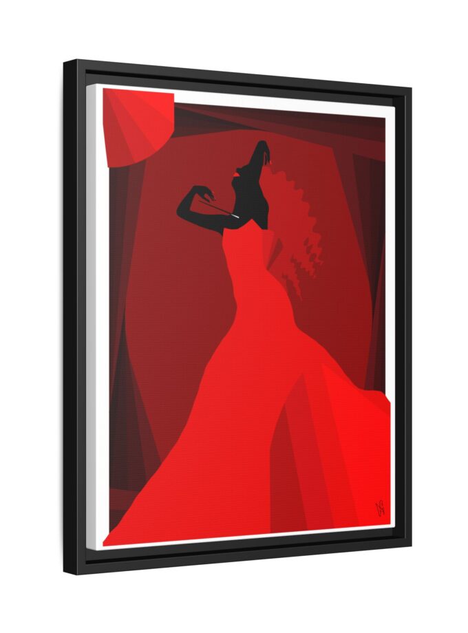 Teatrica Canvas, Framed