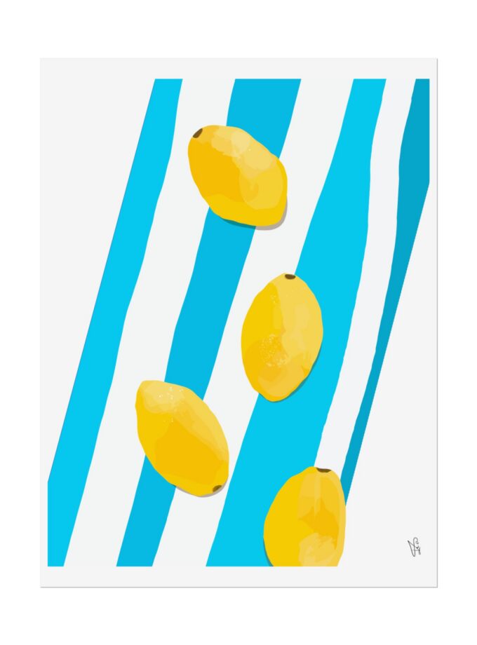 Lemon Water Poster