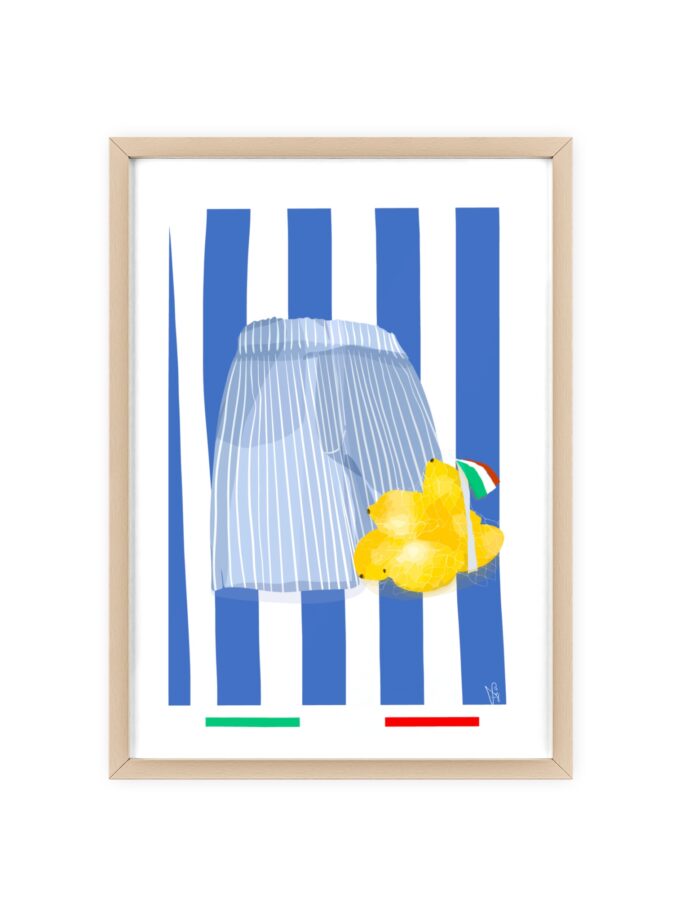 My Favorite Shorts Poster, Framed