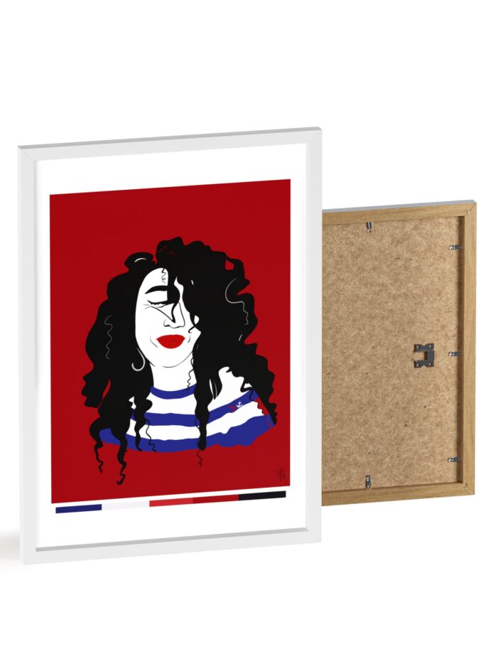 Little Sailor Poster, Framed